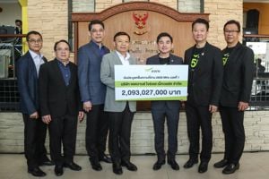 สำนักงาน กสทช. รับมอบเงินการประมูลคลื่นความถี่ 5จี 